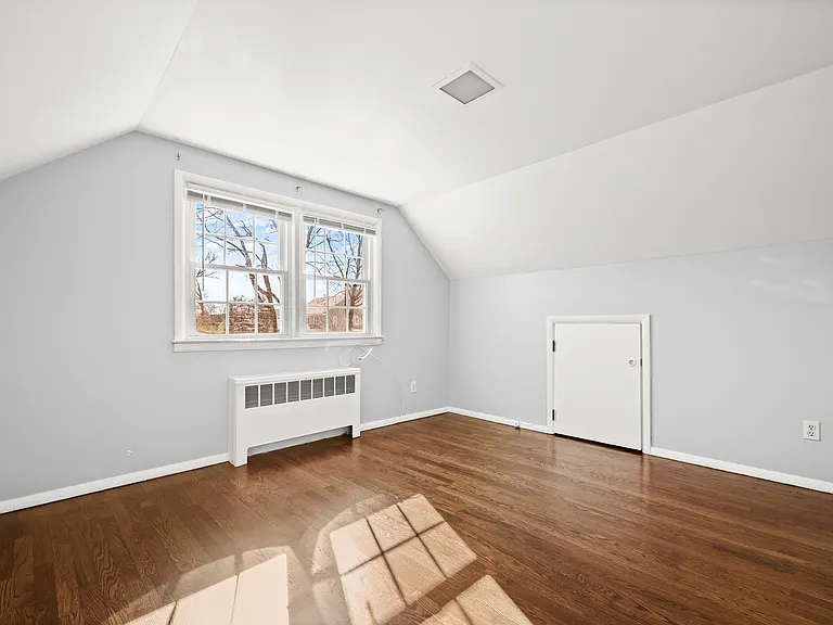 Spacious second floor bedroom.