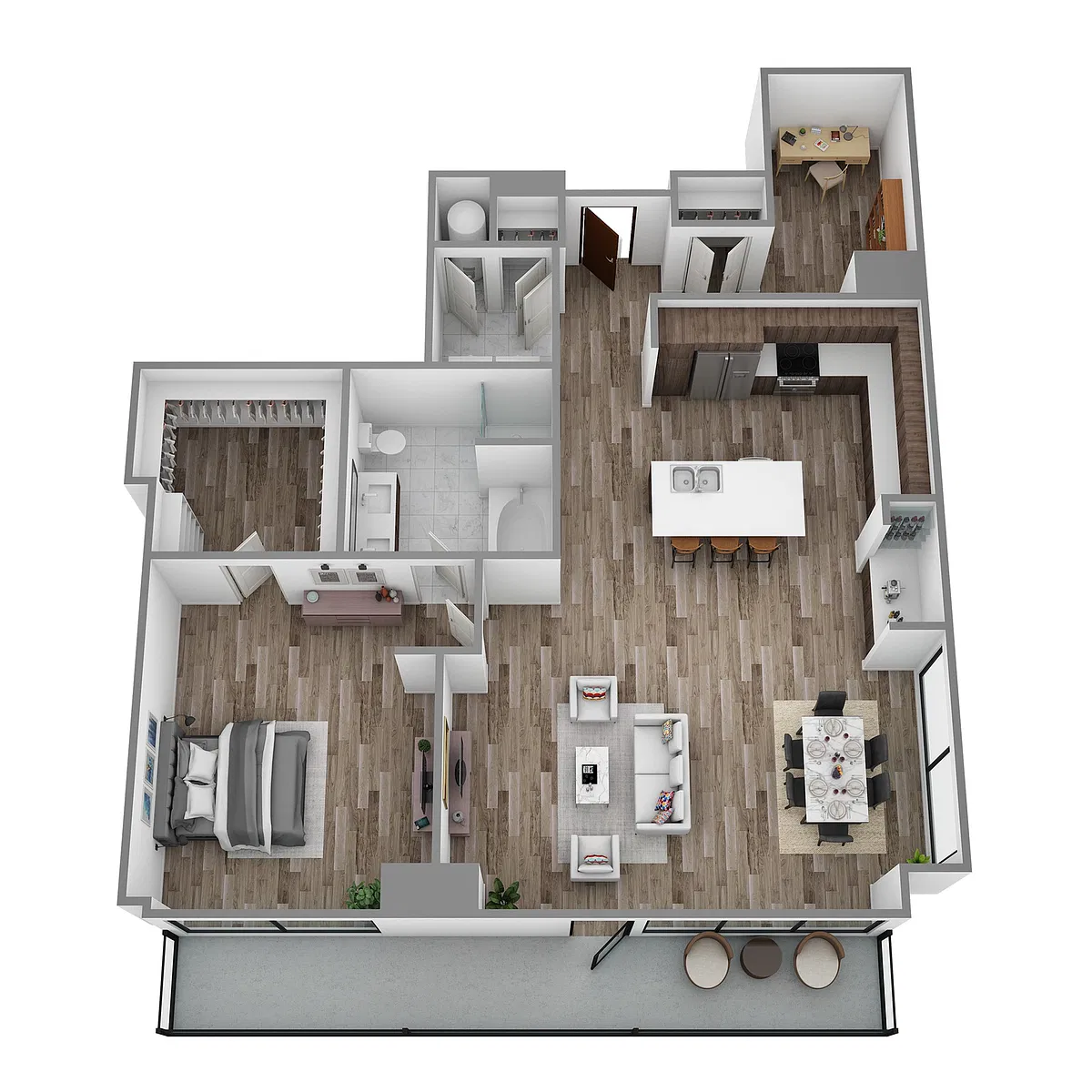 Floor plan G