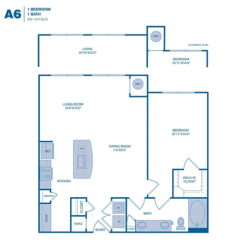 Floor plan A6