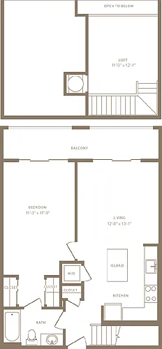 Floor plan A21L