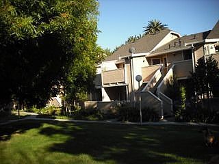 view from exterior courtyard