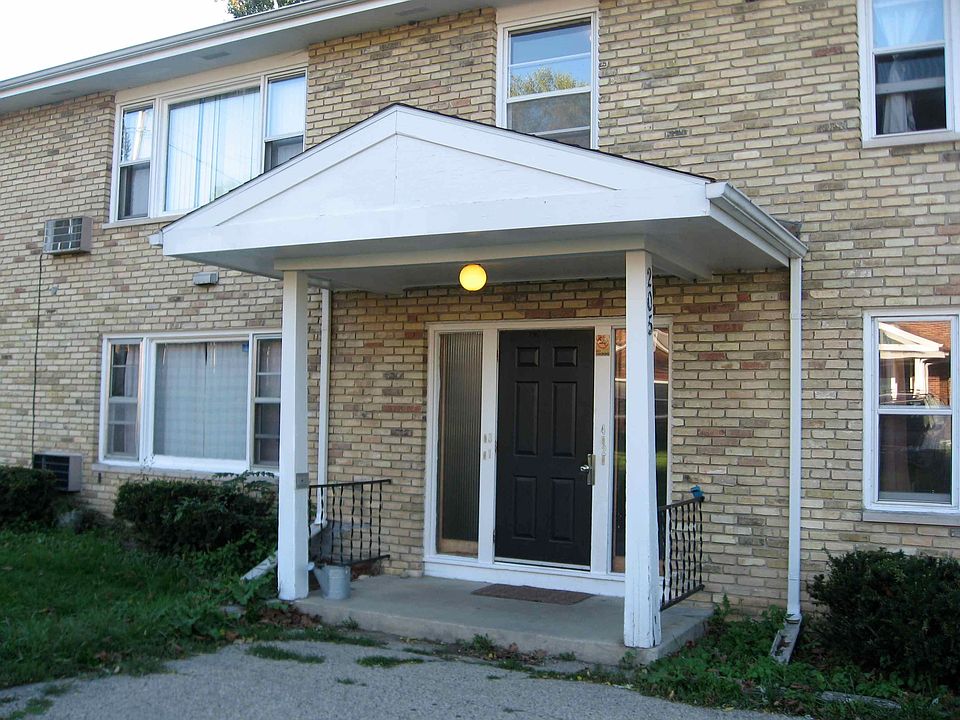 Clean brick building