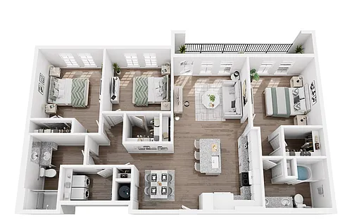Floor plan CHATTAHOOCHEE
