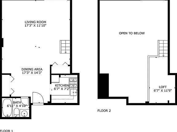 2nd image of 88 Fulton St #512A