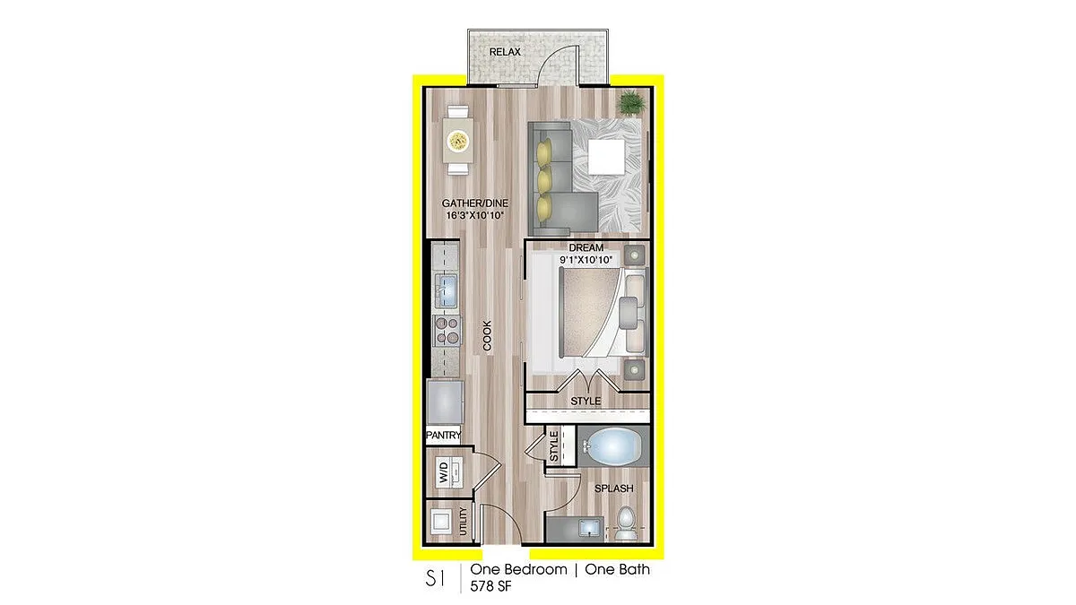 Floor plan S1