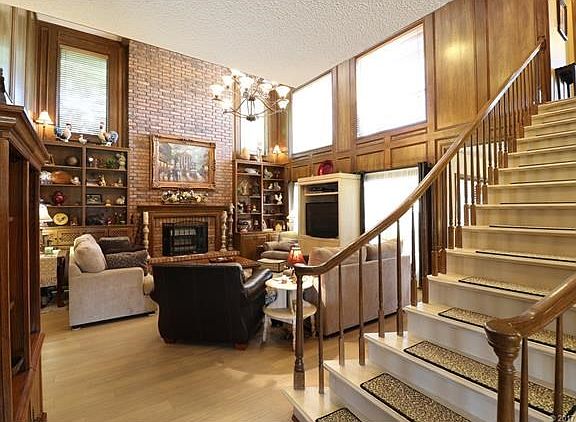 Formal Living Room and staircase from Entry Hall