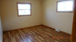 Bedroom 1 New Floor, double hung and sli