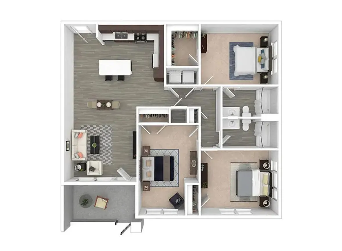 Floor plan 3X2-1372