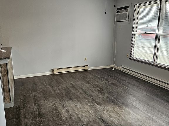 Looking out from bedroom hallway into the livingroom