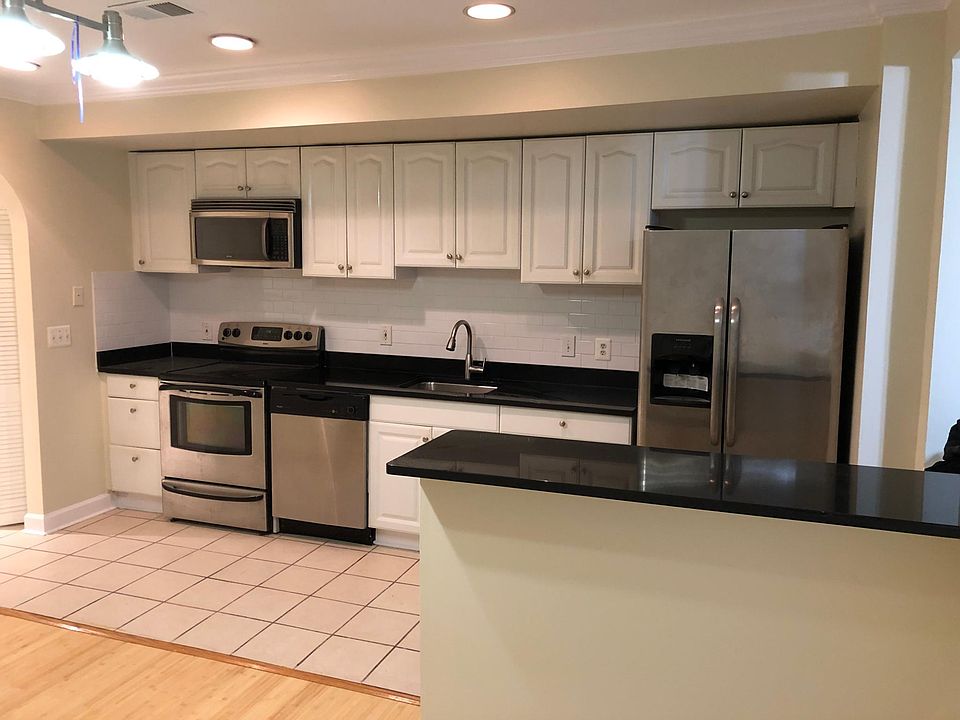 Kitchen and living room, open layout