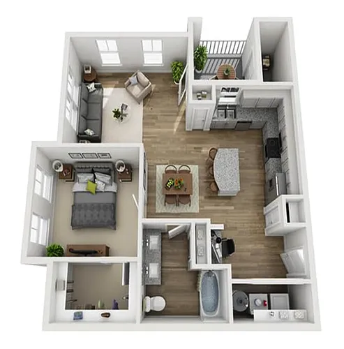 Floor plan The Magnolia