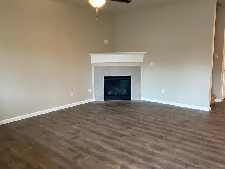 Family Room Area with Gas Fireplace