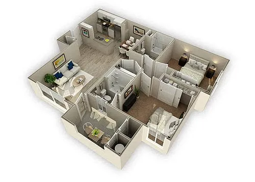Floor plan B1