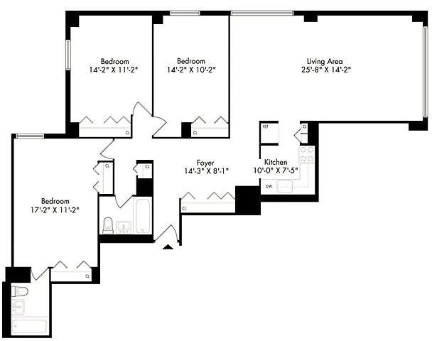 Floor plan 3F