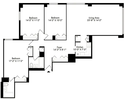 Floor plan 3F