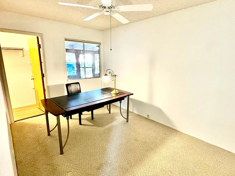 Guest bedroom no. 1. Furniture not included.