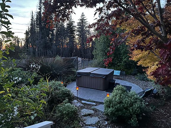 Backyard included in rental but the spa is not.