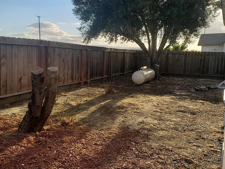 private back yard