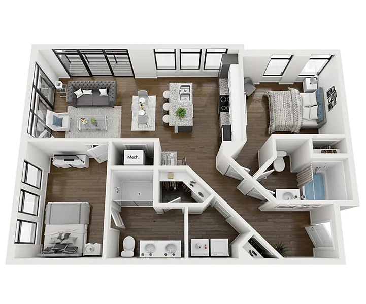 Floor plan The Lear