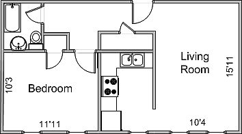 2nd image of 1023 S Park St APT 4