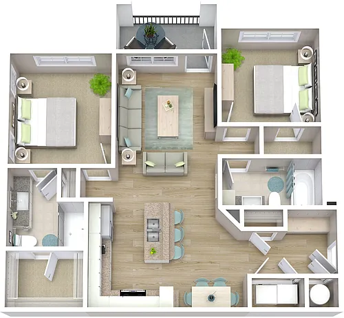 Floor plan B2