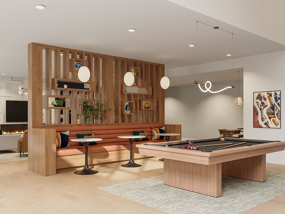 Clubroom with Billiards Table