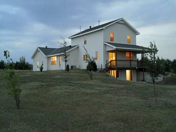 south west side of house