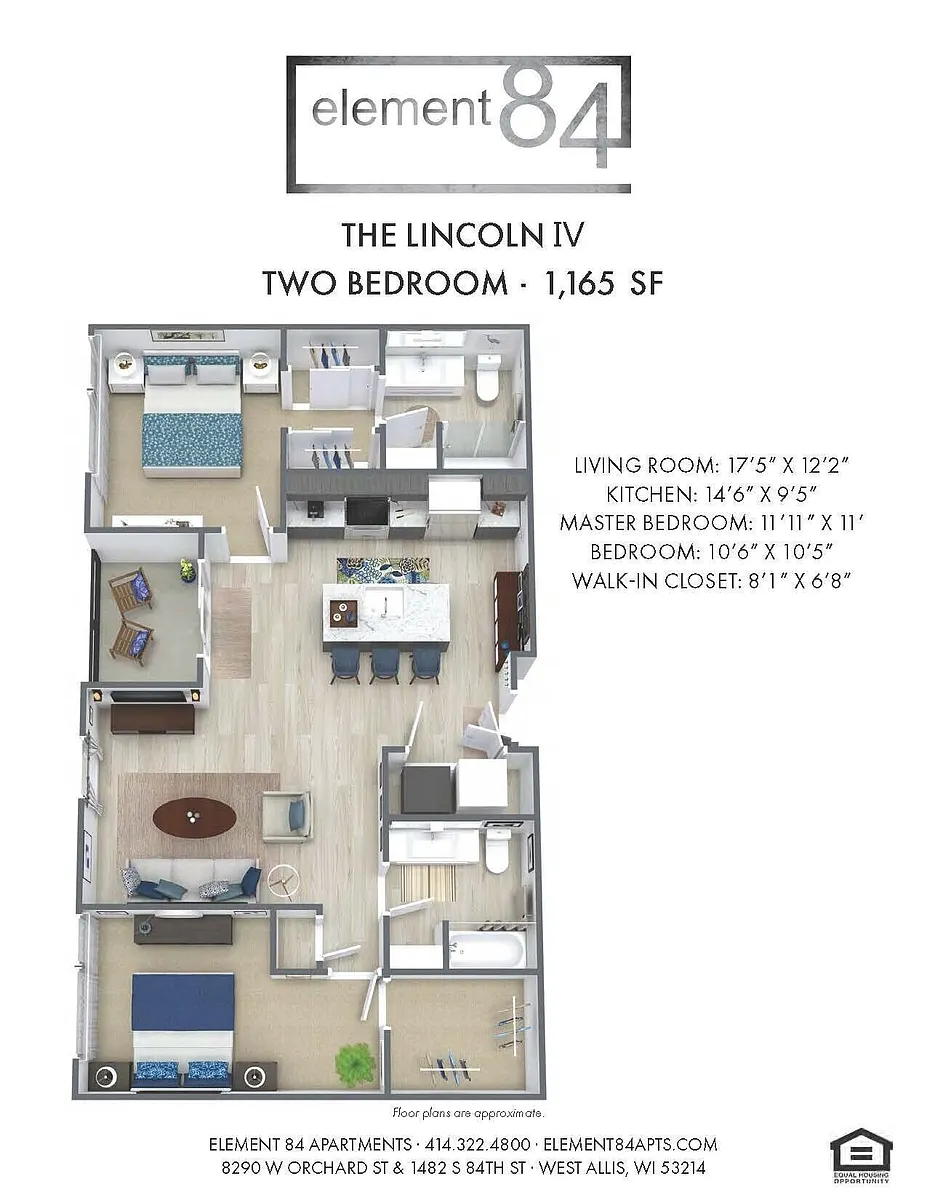 Floor plan Lincoln 4