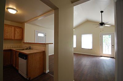 Kitchen and Living Room