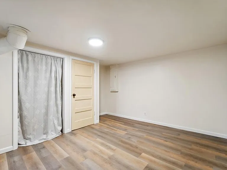 Basement bedroom