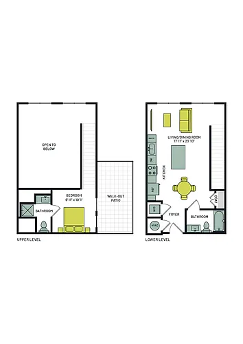 Floor plan A12 with Loft