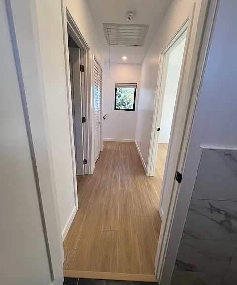 upstairs hall way ( view from bathroom)