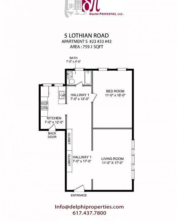 5 Lothian Rd #43