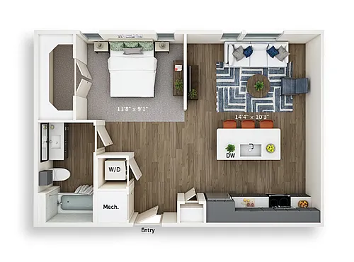 Floor plan E2