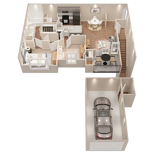 Floor plan Laketree - Garage