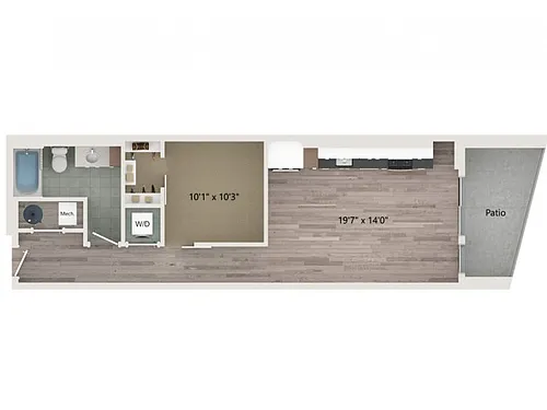 Floor plan Urban UB2 ALT 2
