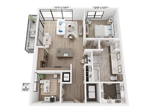 Floor plan A24