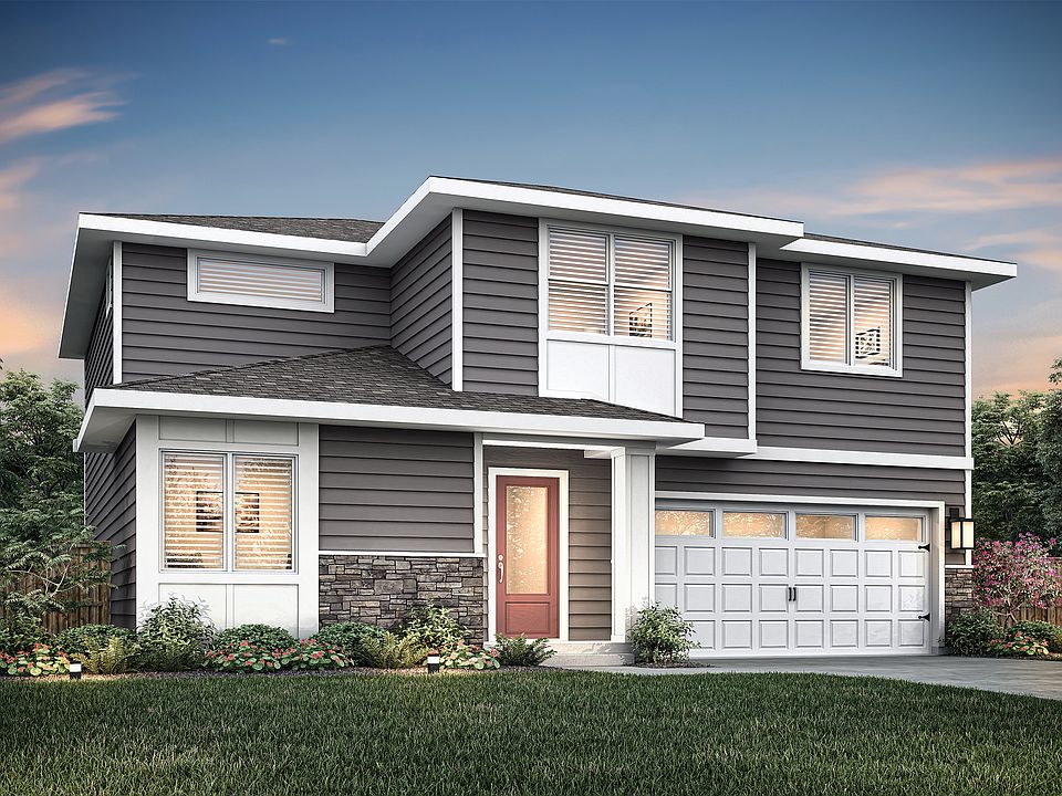 Rendering of the Mercer A at dusk.