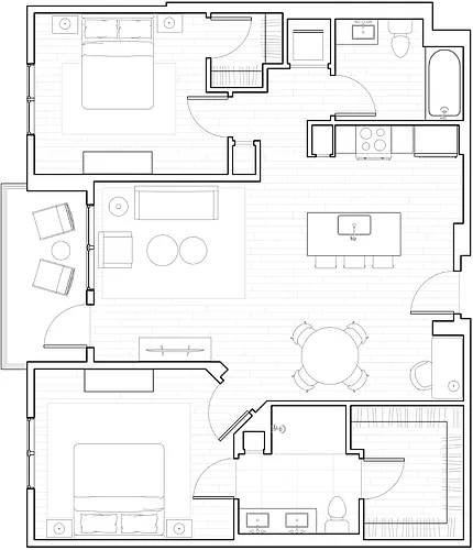 Floor plan B ONE
