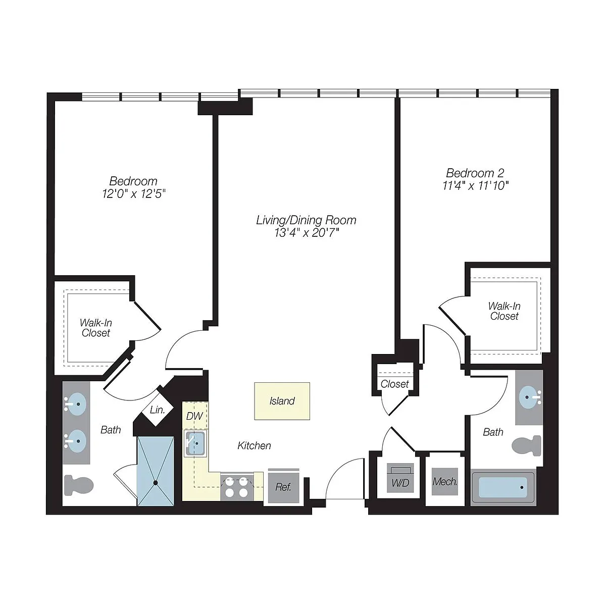 Floor plan B1