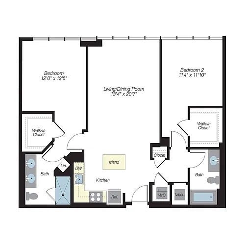 Floor plan B1