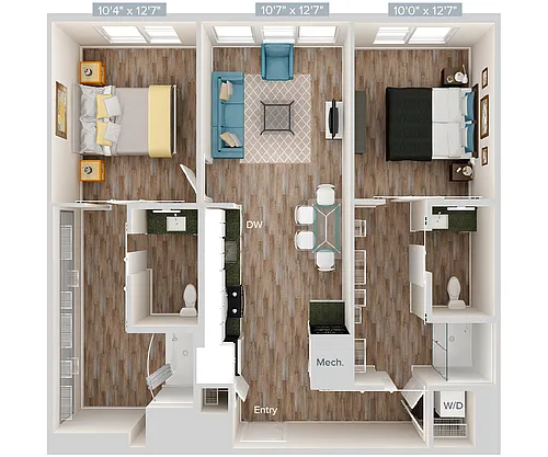 Floor plan BM02_1018SF2214
