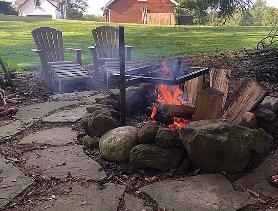 Fire pit outback