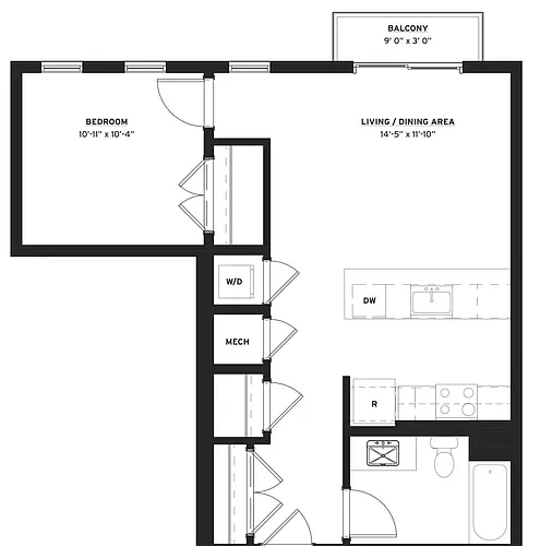 Floor plan B1