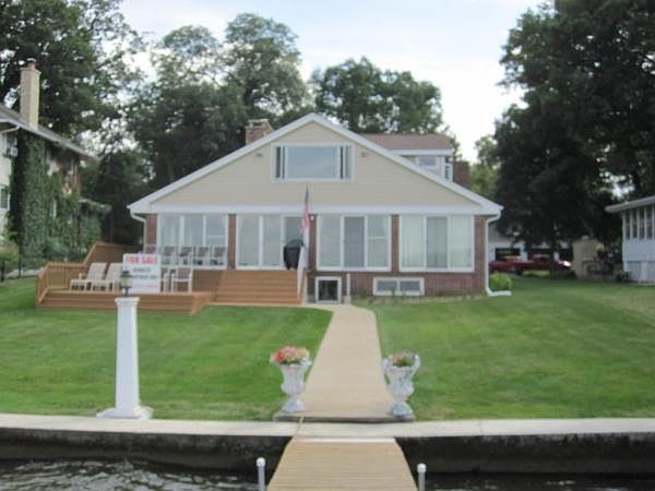 Front of house from docks