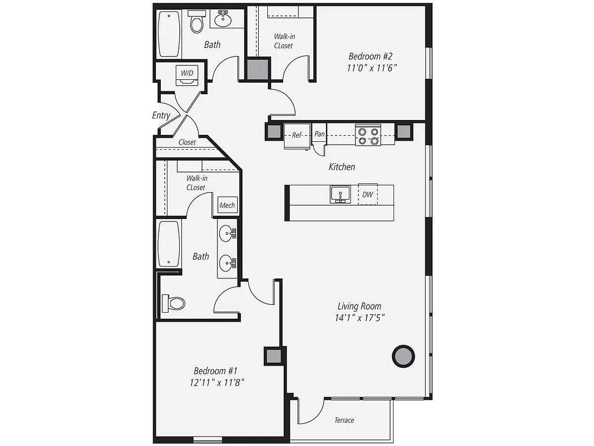 Floor plan B12