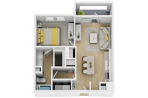 Floor plan A5-Essential Living
