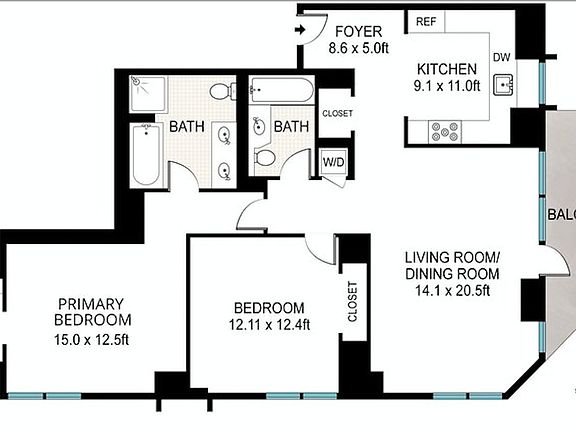 2nd image of 10 W End Ave APT 22A