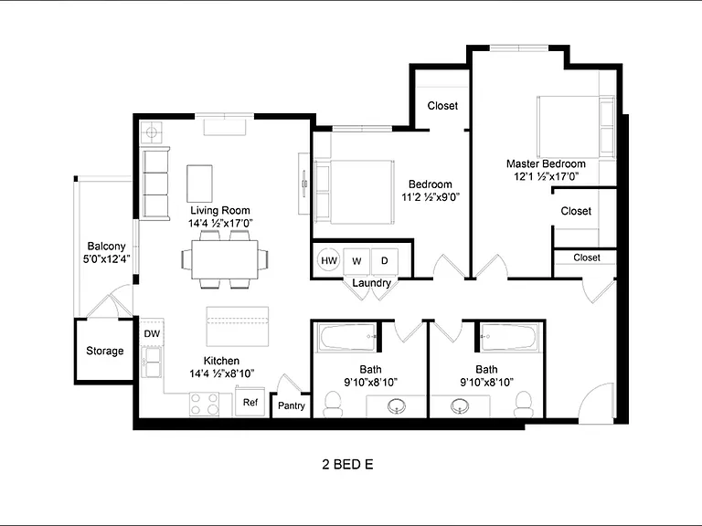 2-Bed-E 2-Bed-E