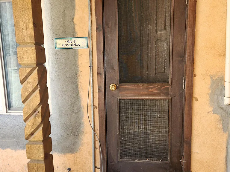 Separate entrance front door.